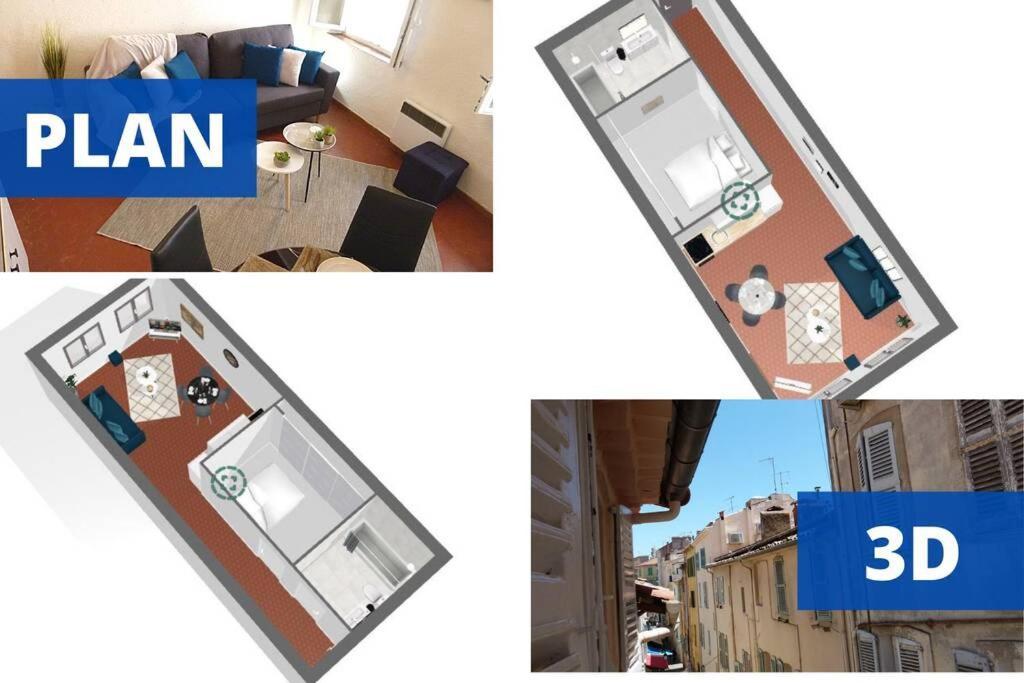 Апартаменты Le Jos - 2Min Palais-100M Mer-Verriere Cote D'Azur Канны Экстерьер фото